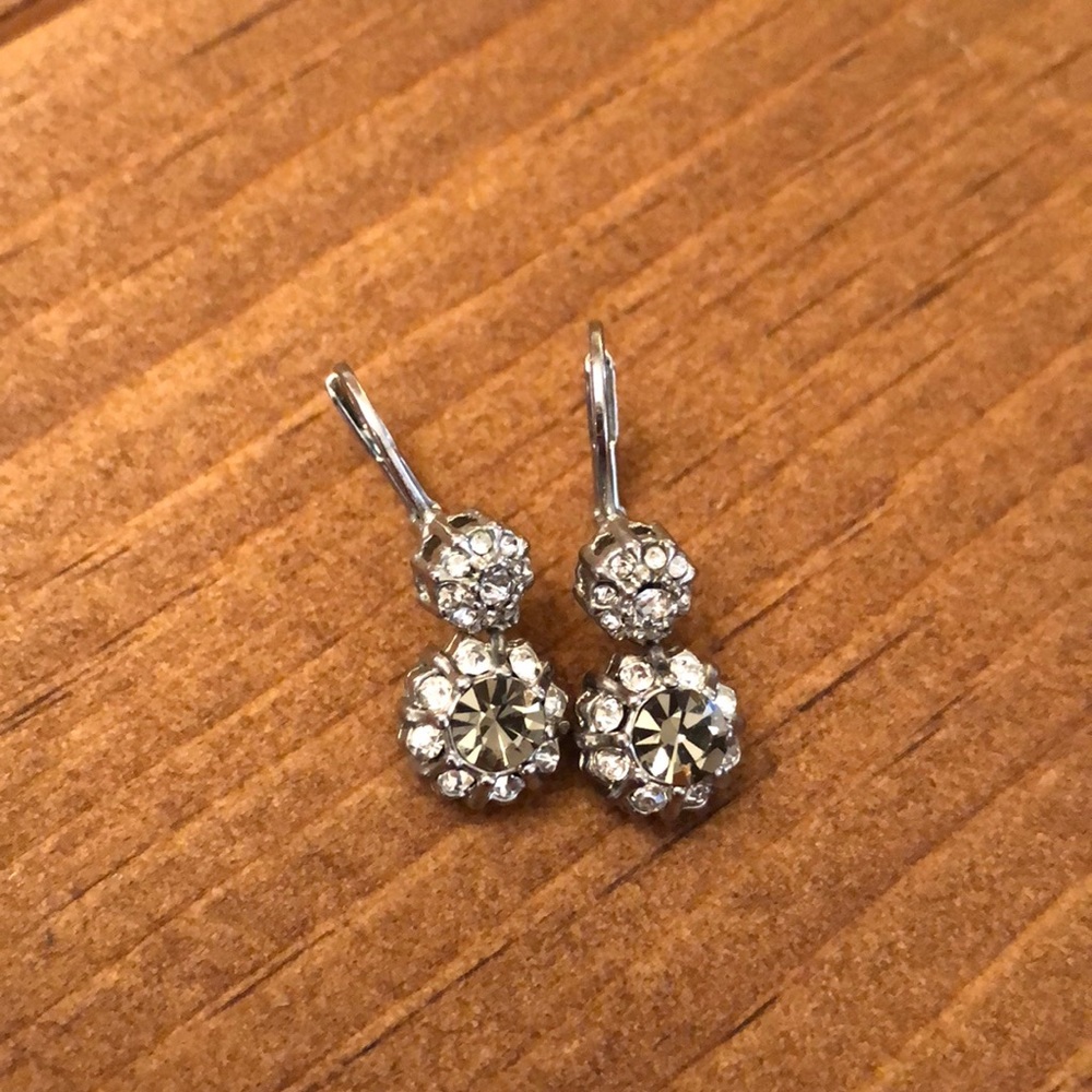 Silver drop earrings - Ann Taylor Loft